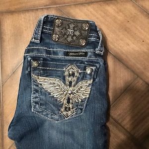 Girls size 8 Miss Me jeans